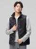 Men's Lightweight Stand-Up Collar Down Vest - Winter Warm Sleeveless Gilet with 90% White Duck Down