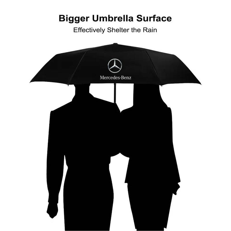 Car Automatic Umbrella Waterproof Windproof Umbrella For Mercedes benz E GLK CLS A W204 W213 W221 ML ABR Apple Tree Accessories NP1