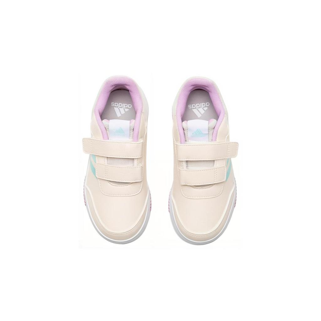 Adidas TENSAUR Abrasion Resistant Low top Kids' Skateboarding Shoes Beige Pink Kids' IG8583