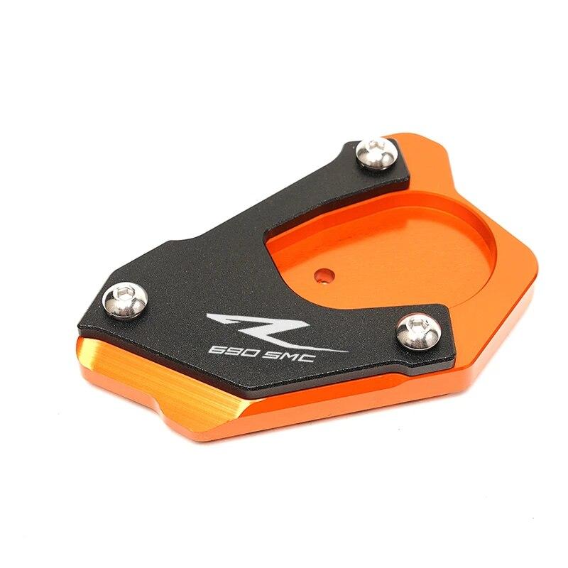 Motorradzubehör für KTM 690 SMC R 690 ENDURO R Seitenständerverlängerung Ständer Vergrößerungsplatte & Reifenventilkappen