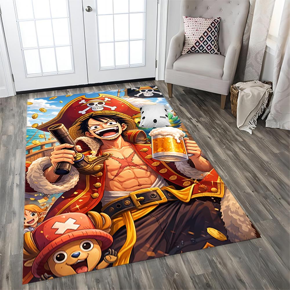 One Piece Adventure for Living Room Rug, Bedroom, Study Room, Hallway Decoration, Perfect for Home Decoration or Holiday Gifts