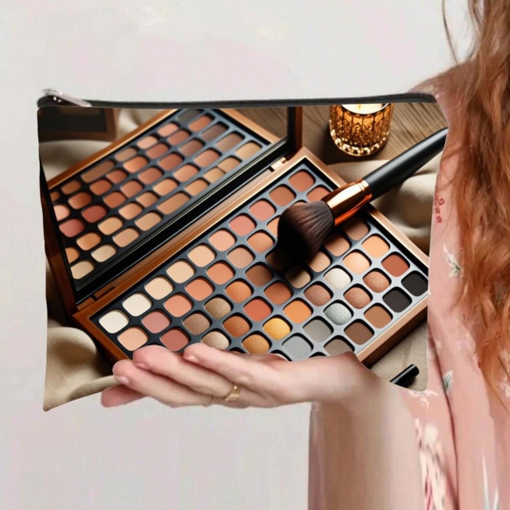 Durable Bohemian Makeup Bag Large Capacity Storage Cosmetic Pouch Soft Portable Storage Bag Women