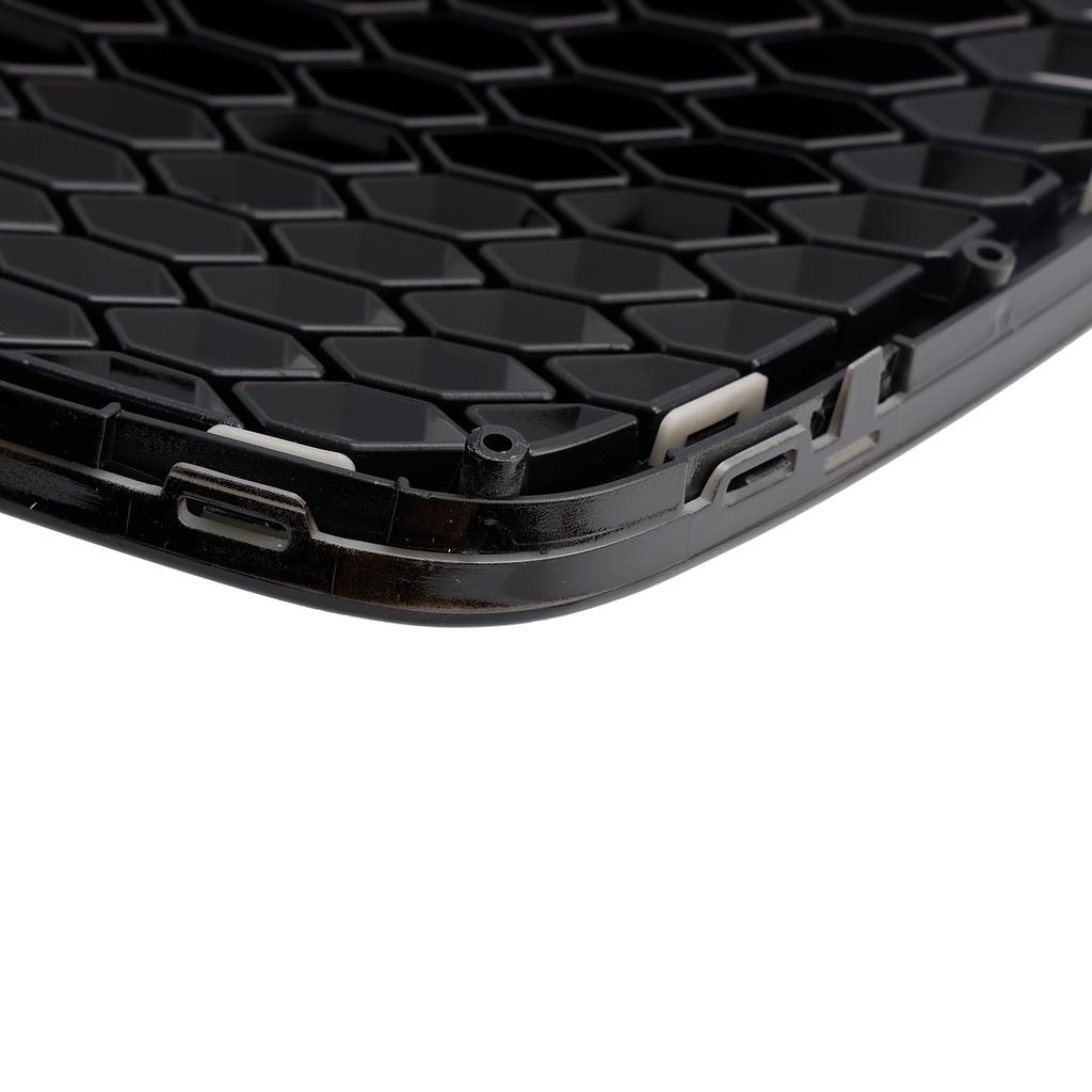 Black Front Honeycomb Bumper Grill Grille Fit A6 C6 2008-2011 Facelift