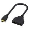 HDMI 1 to 2 Splitter Cable HDMI 1Input 2Output Splitter Male to Dual Female HD Cable