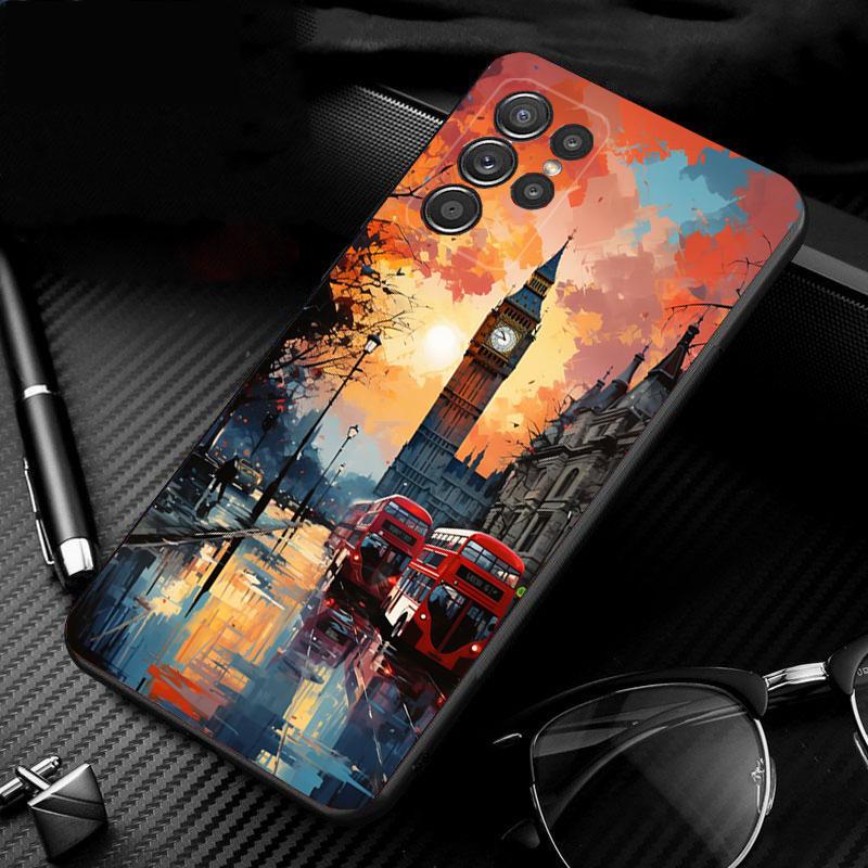 London aesthetics Phone Case For Samsung Galaxy S25 S24 S23 S22 S21 Ultra S24 S23 S22 S21 S25 Plus S24 S25 FE