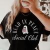 Comfort Colors Read In Peace Shirt and Kids Tshirt: Bookish Ghost Halloween Tee