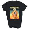 Pai Golden Retriever Camisa Unissex Presente