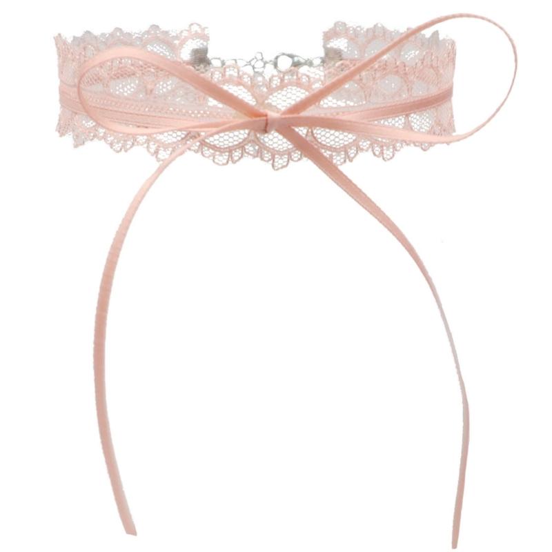 Fashion Heart Pendant Necklace Gothic Butterfly Flower Velvets Choker for Women Clavicle Neck Chain Wedding Jewelry Gift