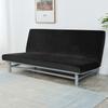 Schlafsofa Überzug 190-210cm Schwarzer Samt
