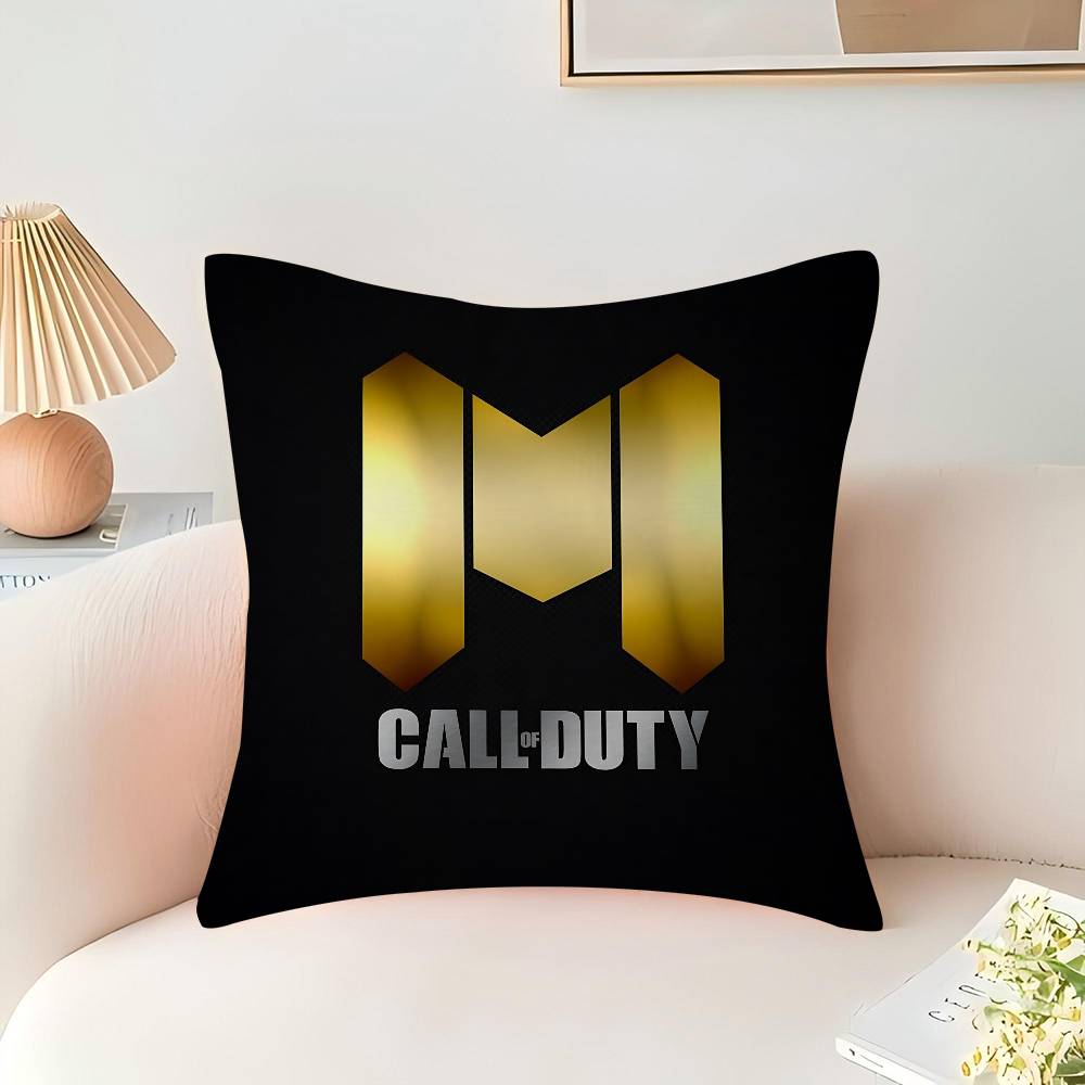 LOGO COD Call-of-duty Cushion Cover Pillow Cover Decor Pillowcase Printed Cushion Case For Couch