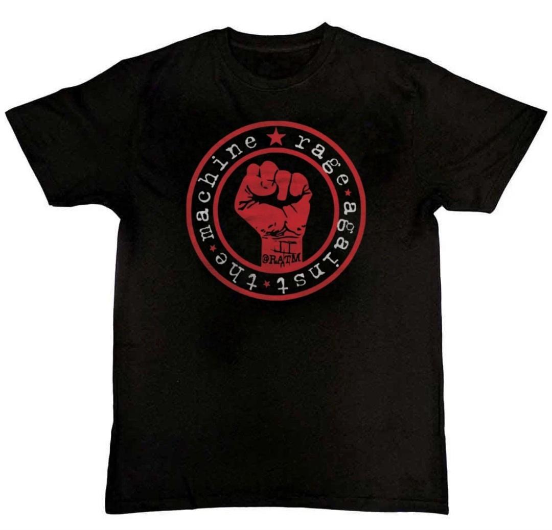 Rage Against the Machine Graphic Print Mens T-Shirt M