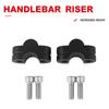 Motorcycle Handle Bar Riser Mounting Clamp Adapter 22MM Rised Up Handlebar Extend For Kawasaki Z900 Z900RS -