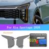 For Kia Sportage NQ5 2026 Exterior Front Lamp Black Protective Film Front Light Transparent Anti-Scratch Film  BC Pillar Trim