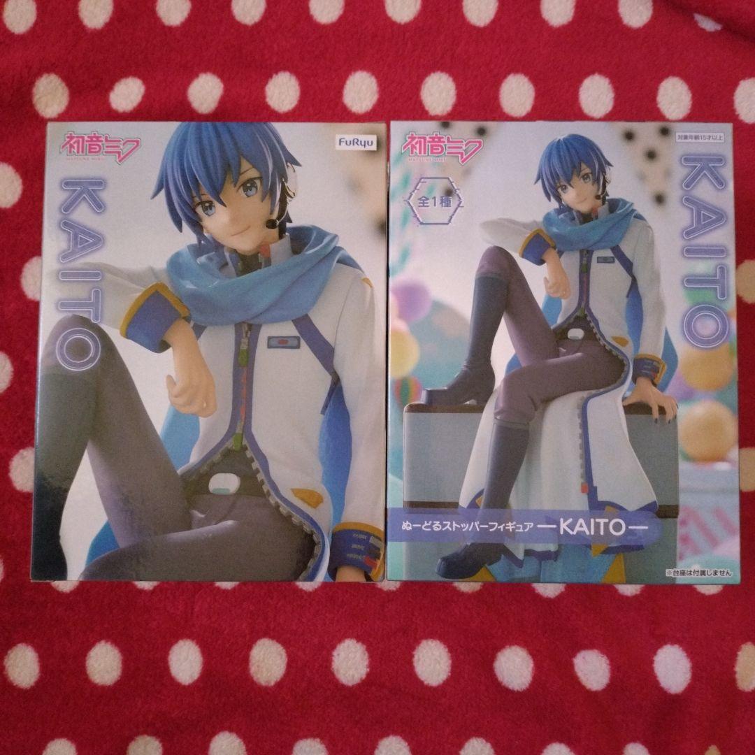 

[USED] Hatsune Miku Noodle Stopper Figure KAITO 2 pieces