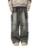 BIG UNION Twoway Pocket Pants / Black Denim