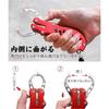 HODAKy Fish Grip Fishing Tackle Fish Catcher Aluminum Alloy with Safety Rope, Red (Includes Multifunctional Fishing Pliers)