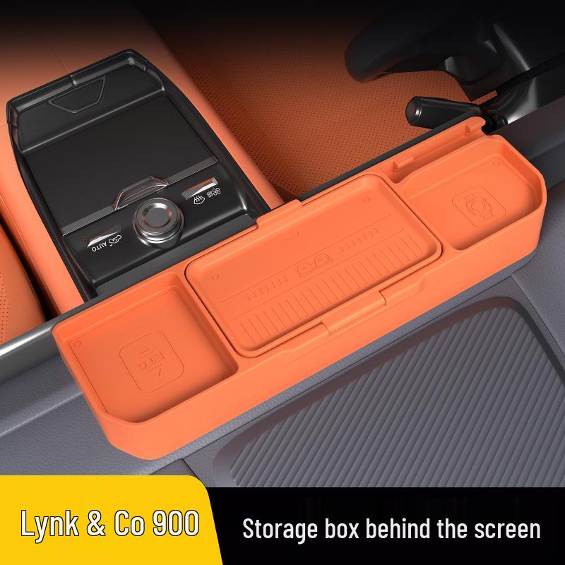 Silicone Dustproof Storage Holder for Lynk & Co 900 Screen