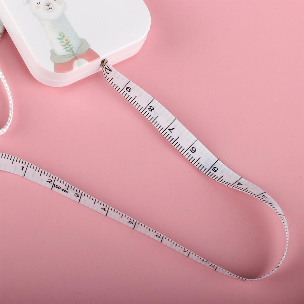Creative New Cute Cloth Making Tailor Retractable Tape Alpaca Sewing Roll Tape Measure Ruler