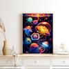 Colorful Abstract Space Composition Posters Planets Srtars Jellyfish Flowers Prints Canvas Wall Pictures Home Living Room Decor