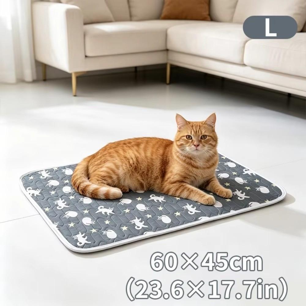 Non Slip Bottom Pet Cooling Mat Waterproof Surface Summer Pet Sleeping Pad Dogs Cats