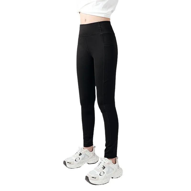 Leggings de verano para adolescentes, pantalones de yoga deportivos, finos e informales, que combinan con todo, mallas para niños, pantalones antimosquitos de secado rápido