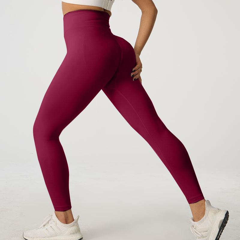 Spring Peach Hip Yoga Trousers Sports Cycling Pants Quick-drying Yoga Clothes High Waist Tight Fitness Pants