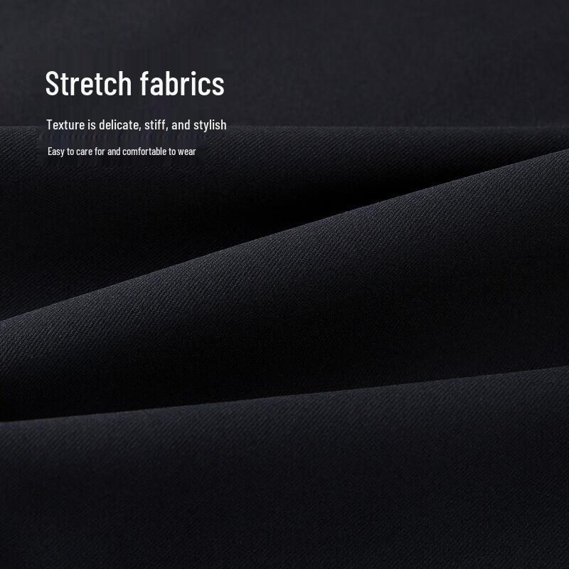 HLA Men's Classic Business Casual Stretch Trousers