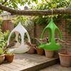 Plastic Bird Feeder House Water-Resistant Bird Food Container Feeding Station  for Bird Lovers
