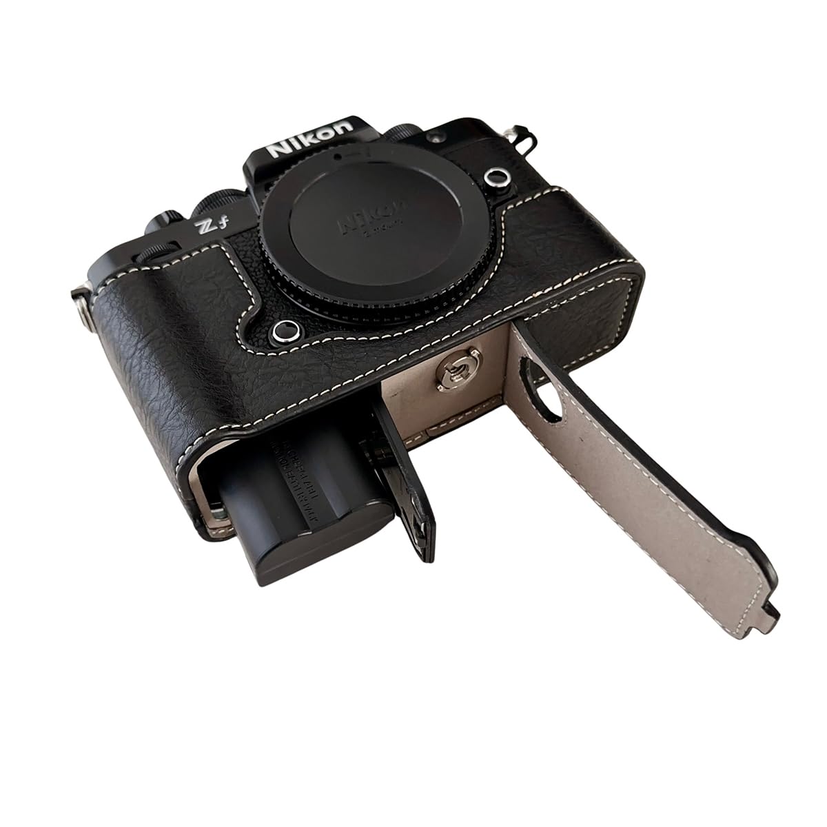 

SIUTATDSH Camera Case PU Leather Suitable for Nikon Nikon ZF Z f Case Liner Case Camera holder, earthquake resistant, shock resistant, portable, can