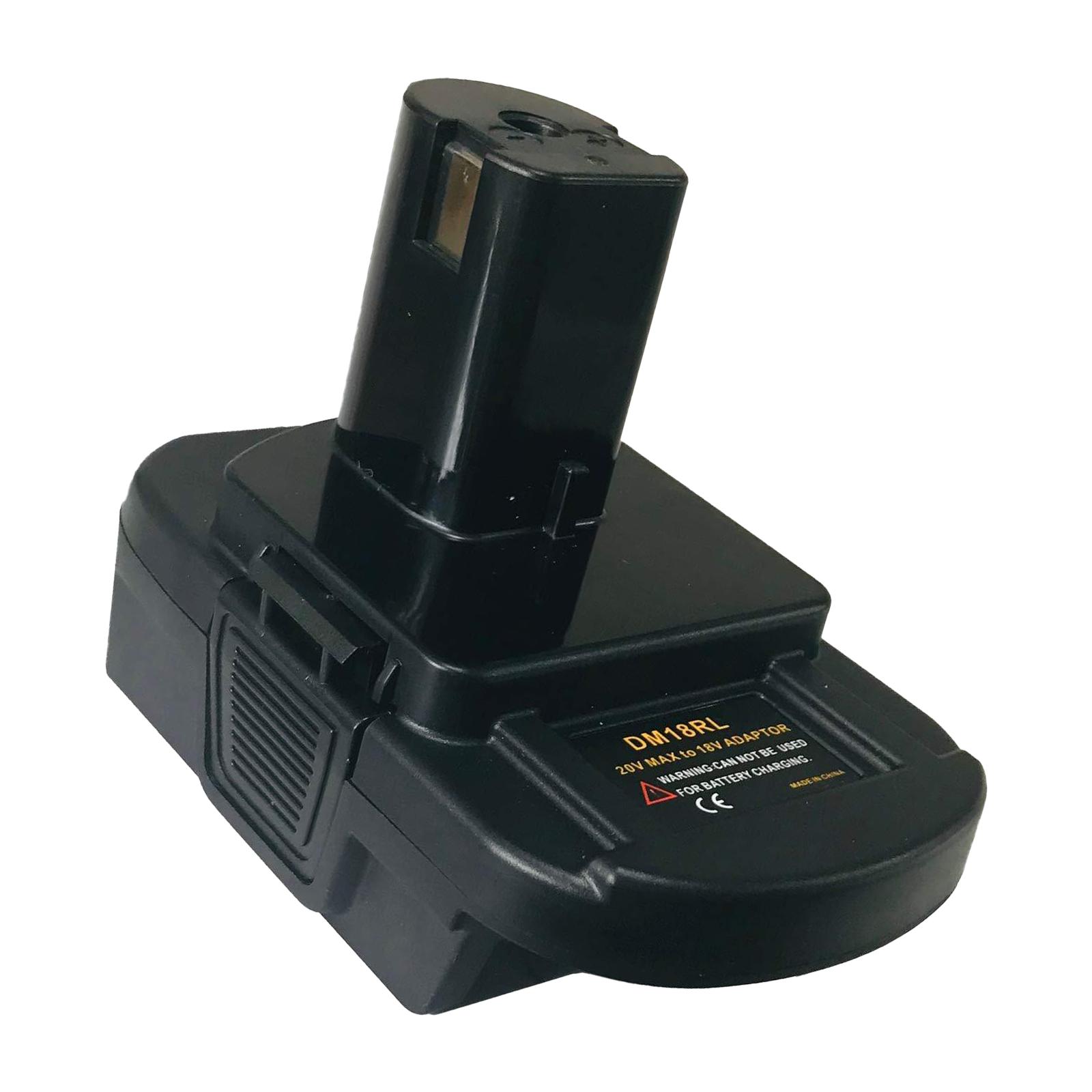 

DM18RL Адаптер для преобразования литиевых батарей Подходит для различных инструментов Увеличивает время работы устройства и обеспечивает надежную выходную мощность A