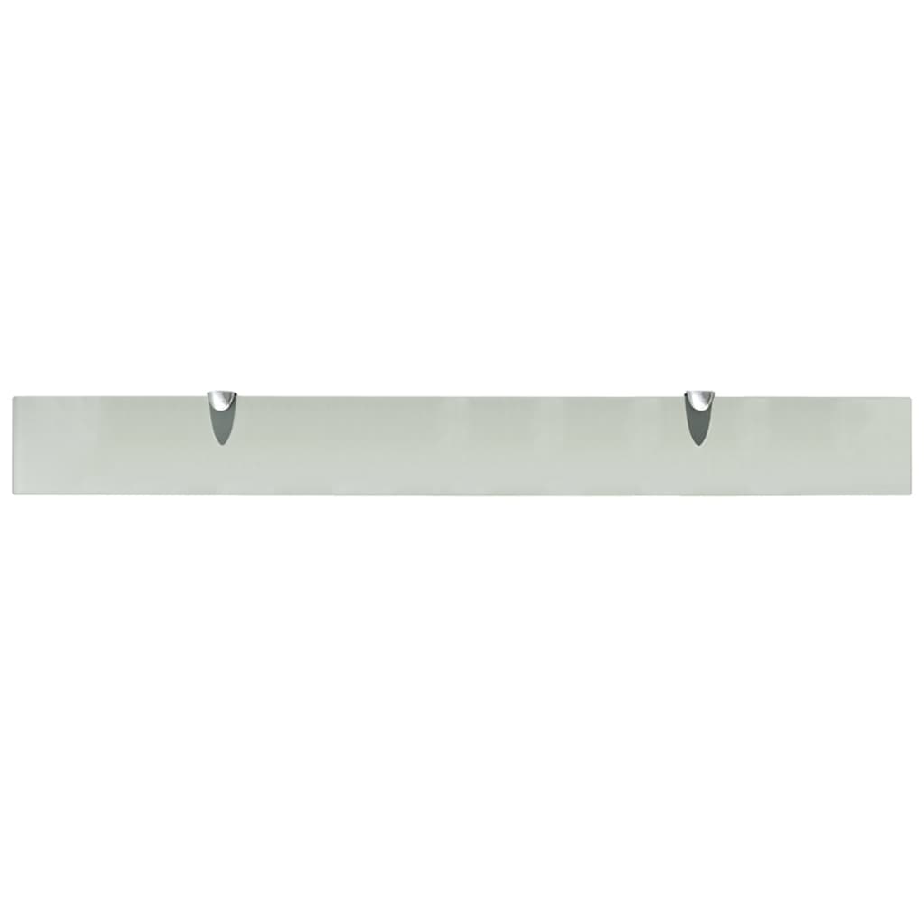 Floating Shelves 2 Pcs Glass 90 X 10 Cm 8 Mm