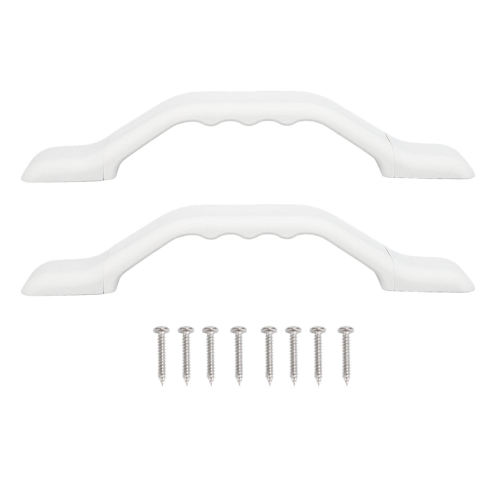 

2 шт. ручка для двери автофургона, нейлоновая ручка для входа в дверь автофургона, вспомогательная ручка для туалета прицепа для путешествий на автофургоне, 232 мм White