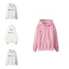 Trendy Urban Style Embroidered Hoodie For Couples Loose Fit Spring Autumn Fashion
