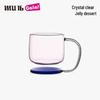 Jelly Series Cherry Blueberry Floating Glass Cup