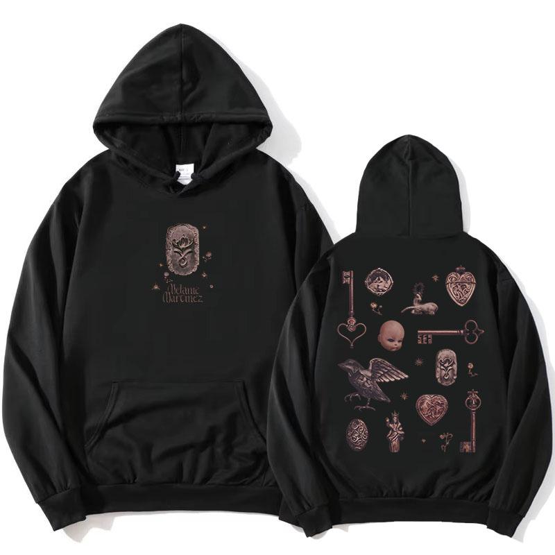 Melanie Martinez Mikiny s kapucí Grafický potisk alba Merch Mikiny s dlouhým rukávem Volné fleecové mikiny s kapucí Dámské oblečení