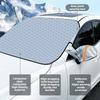 Waterproof Magnetic Sunshade Cover Car Front Windscreen Snow Protector Automobile Windshield Cover