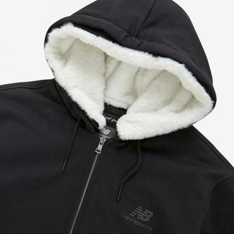 New Balance Unisex Fur Hooded Padded Jumper Nbnqc42853
