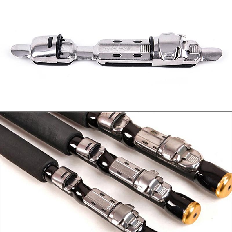 Deck Wheel Clip Fishing Tool Tackle for Angling Stainless Steel Fishing Reel Seat And Rod Clip Holder