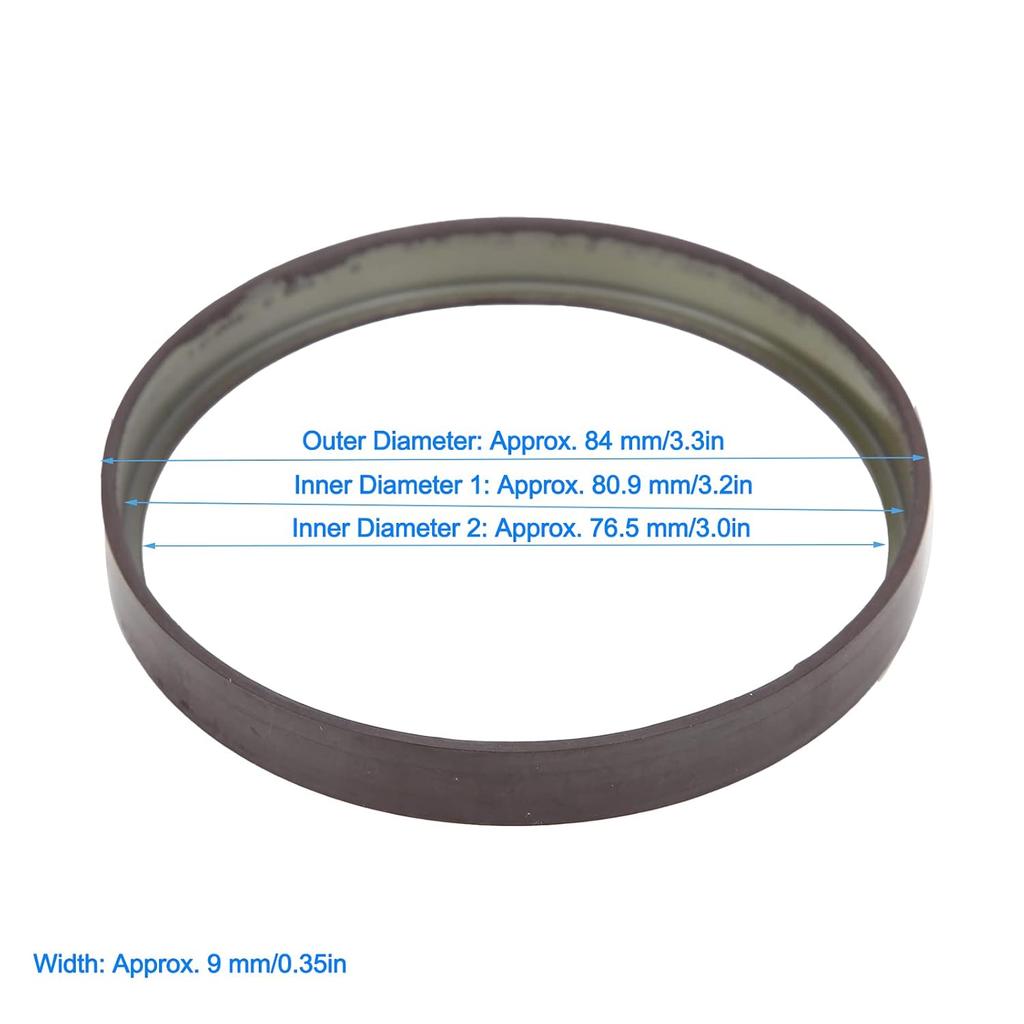 ABS Sensor Ring, Car Rear ABS Magnetic Ring Fit for ?Benz E?Class (W211) E 200 2148 75 4 Saloon 2002?2008 OE:2303570182