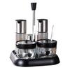 Beifu Glass Seasoning & Condiment Organizer Set