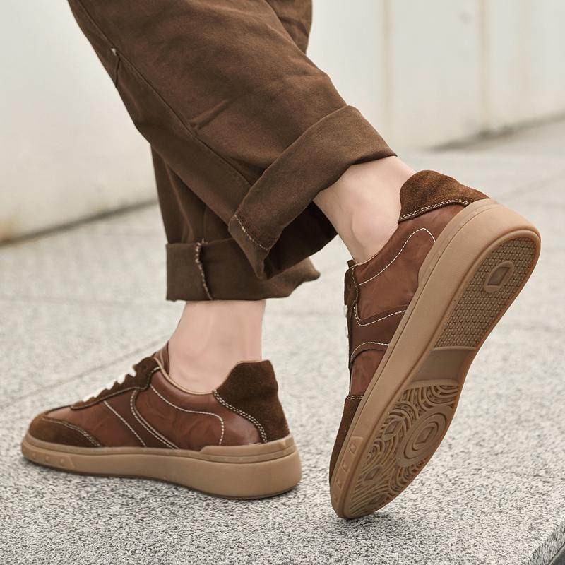 Mens Shoes Genuine Leather Business Shoes Lace Up Oxfords Casual Loafers Fashion Shoes Men Sneakers Zapatos Para Hombres
