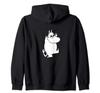 Moomin Grappig Gezicht Zip Hoodie