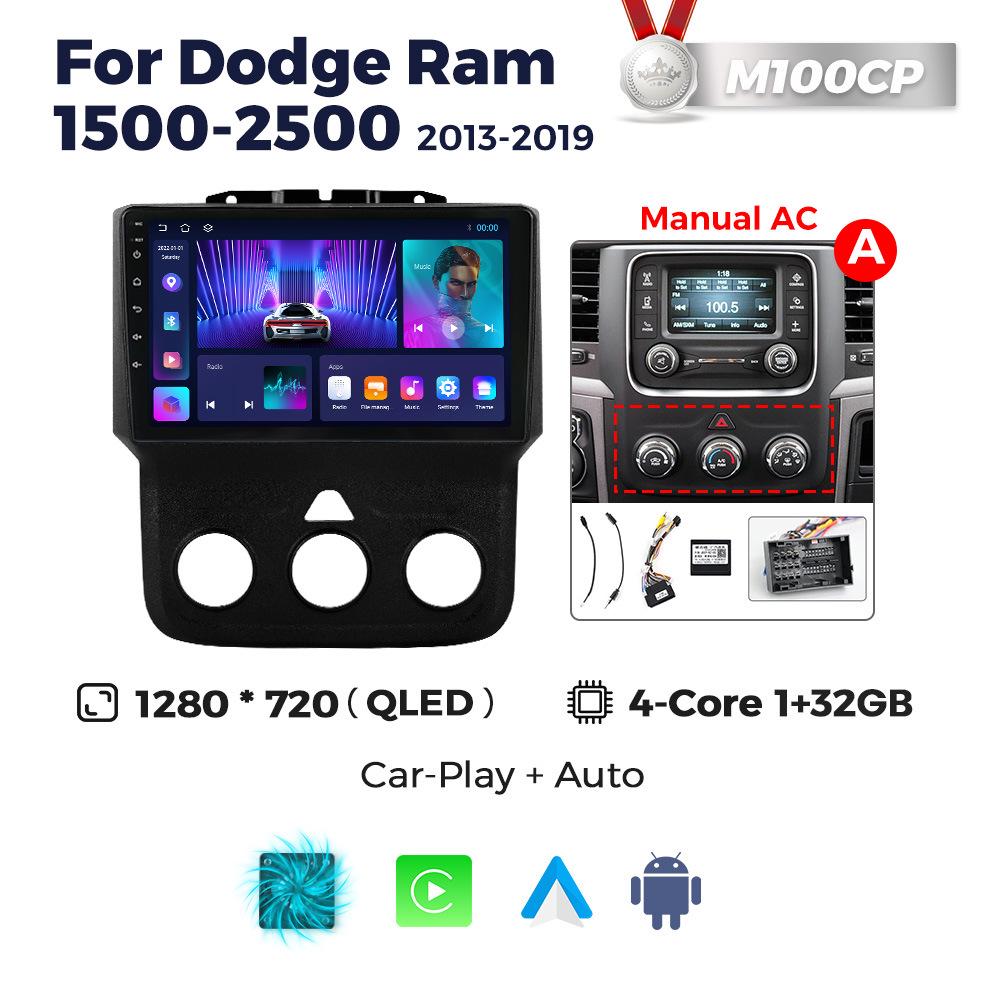 Dodge Ram 2013-2018 Android Navigation System for 1500/2500/3500 Models