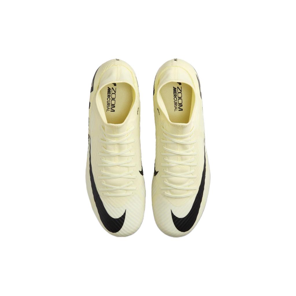 Nike Mercurial Superfly 9 Round Toe Lace-Up HG (Rubber Short Studs) Soccer Shoes Unisex Soccer Shoes Yellow DJ5626-700