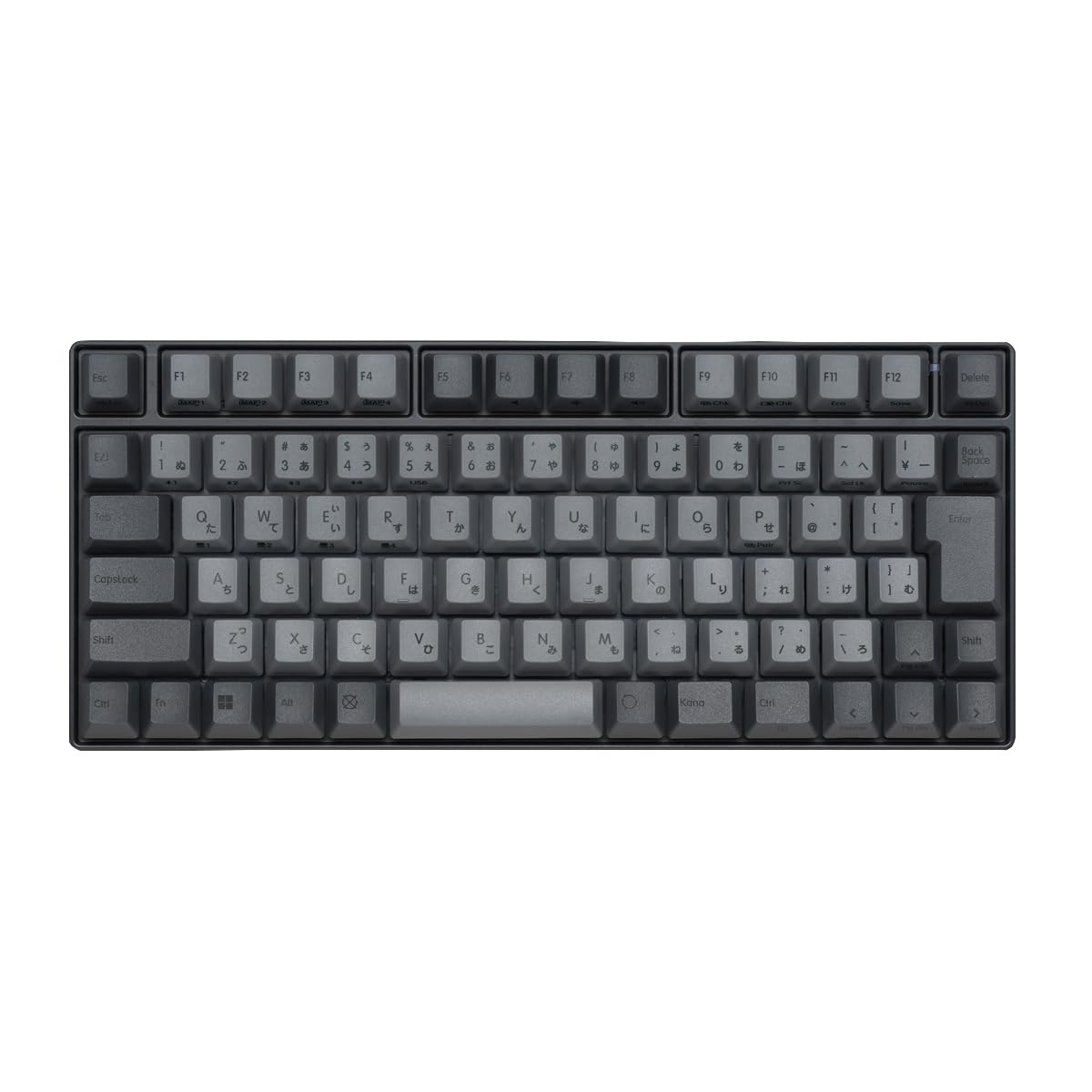 

Клавіатура REALFORCE RC1 чорна, японська розкладка, навантаження на клавіші 30 г, дротова Bluetooth, компактна C1HJ13 70%