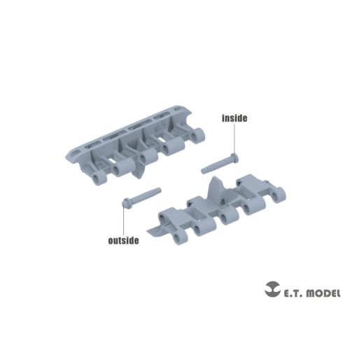ET Model 1/35 British A34 Comet Cruiser Tank Working Tracks (for Tamiya) Plastic Model Parts P35-068