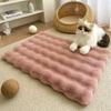 All-Season Luxury Cat Dog Nest Plush Cushion Blanket Soft Oxford Cloth Printed Warm Mat for Cat Cage High Quality Pet Mat