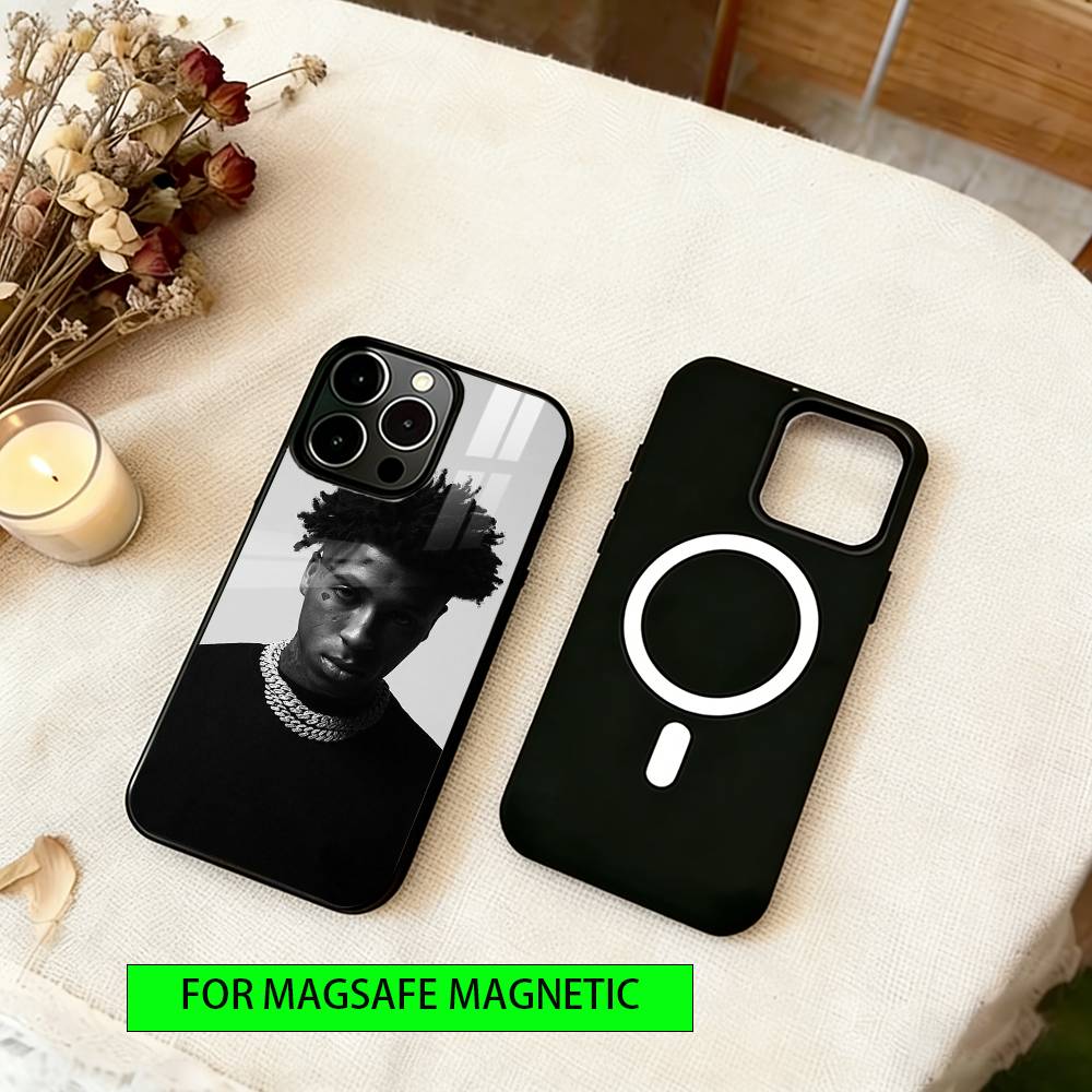 YoungBoy Phone Case For iPhone17,16,15,14,13,12,11 Plus,Pro Magnetic with Magsafe Wireless Charging