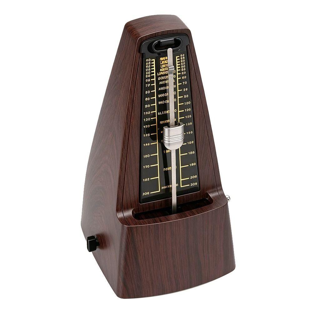 Loud Sound Wood Grain Metronome 40-208 BPM High Precision Metronome For Guitar Practice
