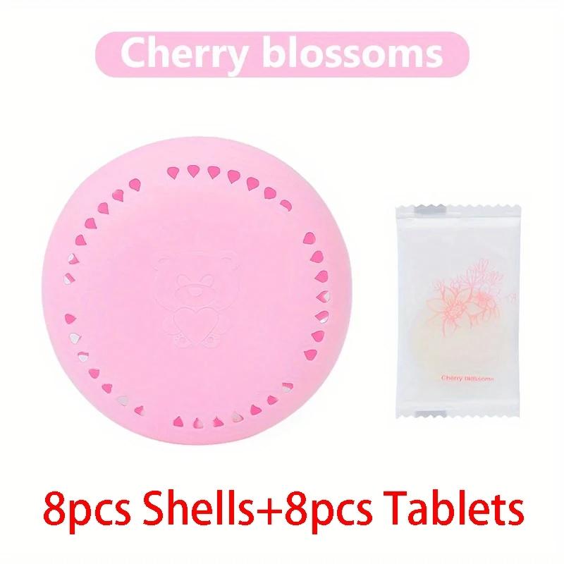 2/4/8 Car Solid Air Freshener Aromatherapy Fragrance Lasting Deodorization Bathroom Supplies Wardrobe Car Home Toilet Deodorant